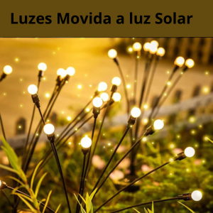 Led Solar Vaga-lumes ao vento Casa Facil