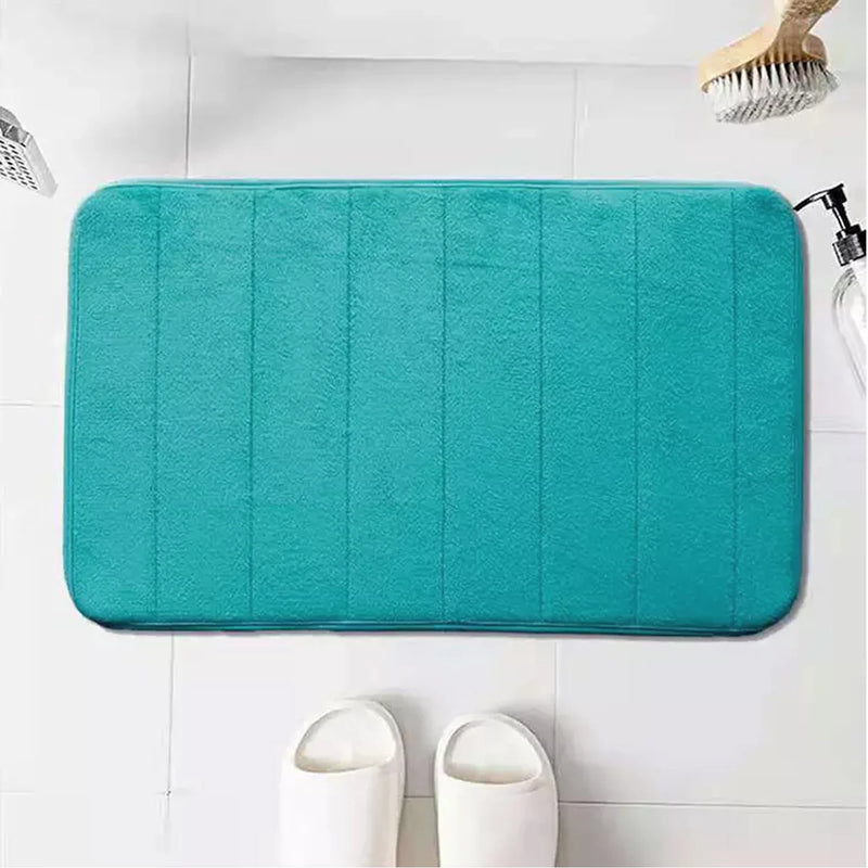 60x40cm Soft Mat for Bathroom or Bedroom Super Soft Bath Mat Non-slip Water Absorption Quick Dry