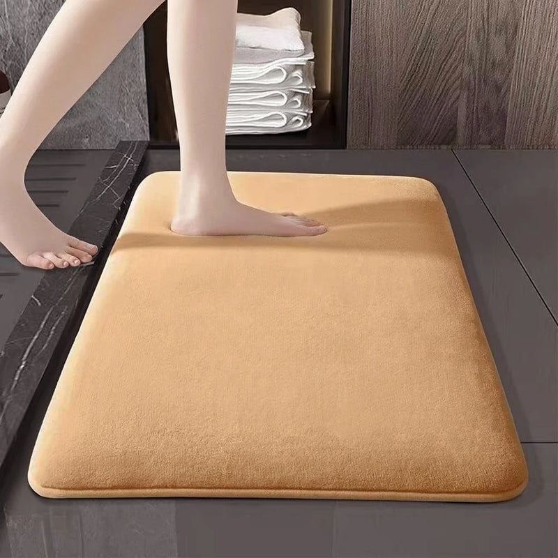 Memory Foam Bathroom Rug Anti-slip bathroom mat Ultra Soft floor mat Non-Slip Water Absorbent